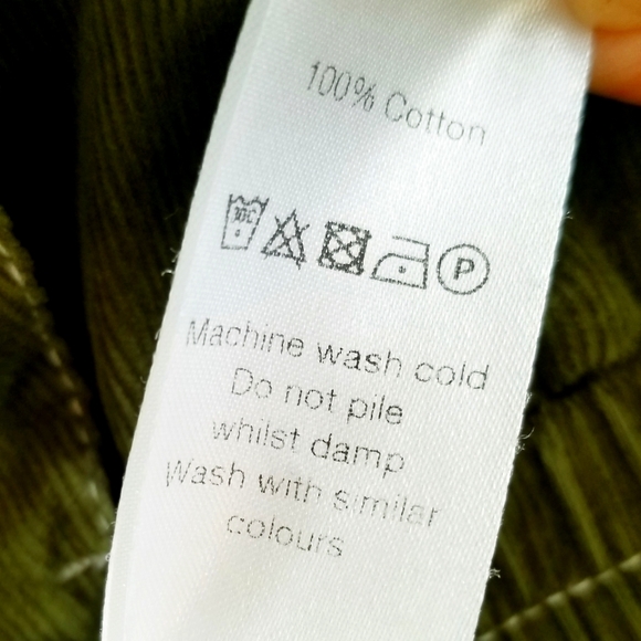 Bhode x Brisbane Moss Corduroy Shorts Needle Grass Green Urban Surf Athleisure - Picture 9 of 11